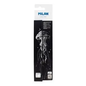 Cajita 3 Lapices Blancos de Dibujo Milan