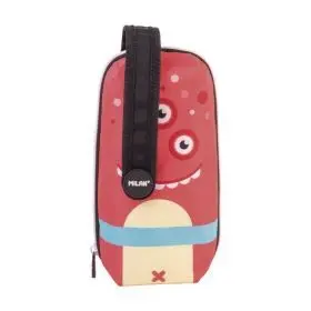 Kit 4 Estuches Cont Aliens Rojo