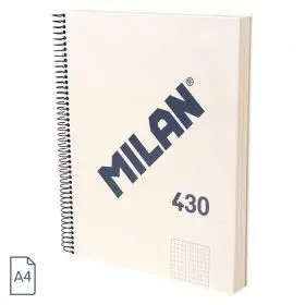 Cuaderno A4 Beige Milan 430