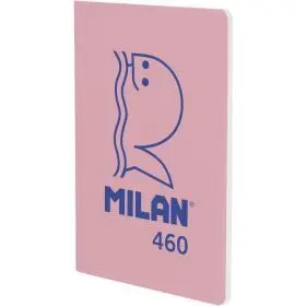 Libreta A5 Rosa 24H. Lisa 460