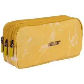 Portatodo 3 Cremalleras Lava Amarillo