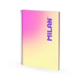 Cuaderno A4 Sunset Amarillo Esp. Cuadr.