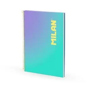 Cuaderno A4 Sunset Verde 90H. esp. Cuadr.