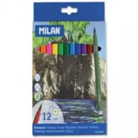 80158 12 Rotuladores Colores Milan