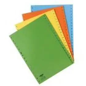 Abecedario A-Z Naranja Folio Multitaladro