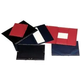 Carpeta Gomas Folio Negro