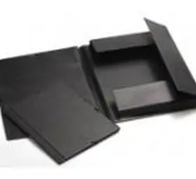Carpeta Folio Gomas Negra