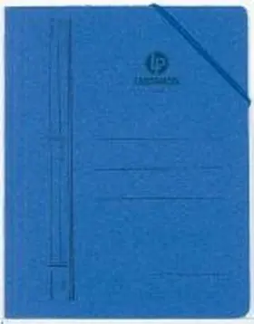 Carpeta Folio Solapas Plastico Azul