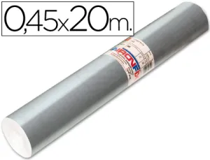 Rollo Adhesivo Aironfix Especial Plata 20Mt