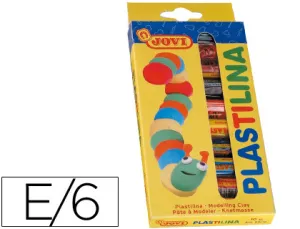 Jovi-Plastilina Est. 10 Barras Col. surt.