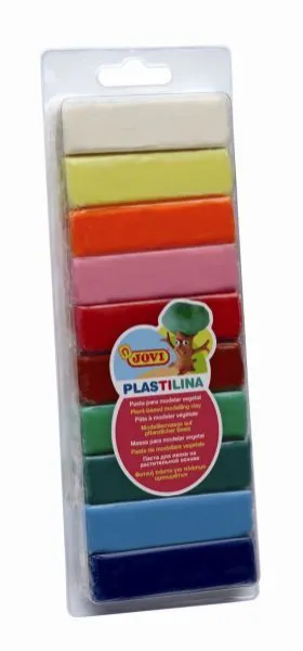 Blister Jovi Plast 10 Plastilinas