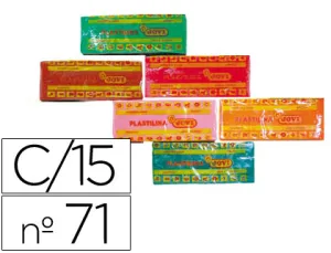 (15) Plastilina Mediana Col. Surtidos