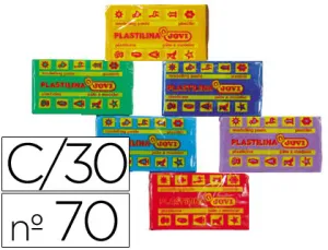 (30) Plastilina Pequeñas Colores Surtidos