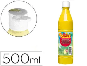 Tempera Liquida Jovi 500Cc. Amarillo Claro