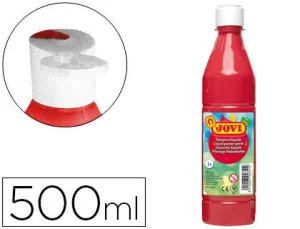 Tempera Liquida Jovi Roja 500Cc.