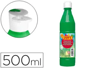 Tempera Liquida Jovi 500Cc. Verde Medio