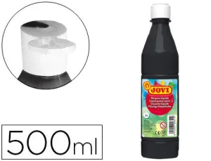 Tempera Liquida Jovi 500Cc. Negro