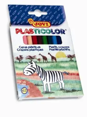 Plasticolor 12 Colores Jovi