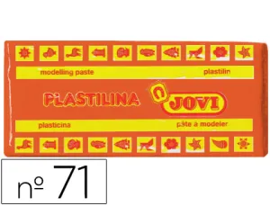 Plastilina Mediana Naranja Jovi