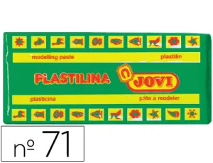 Plastilina Mediana Verde Jovi