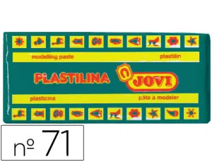 Plastilina Mediana Verde Oscuro Jovi