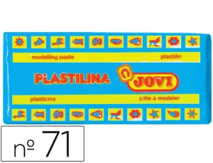 Plastilina Mediana Azul Claro 150Gr. Jovi