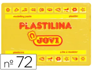Plastilina Grande Amarillo Oscuro