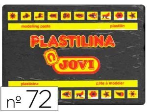 Plastilina Negra Grande 350G