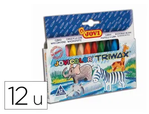 Ceras Jovicolor Triwax 12 Colores