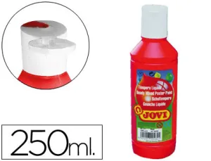 Tempera Rojo 250Mm