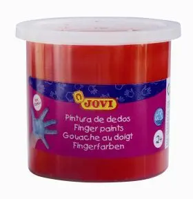 Pintura Dedos 125Cc Bermellon Rojo Jovi