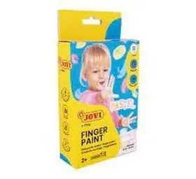 Pintura Dedos 6 Botes de 35Ml Colores Pastel