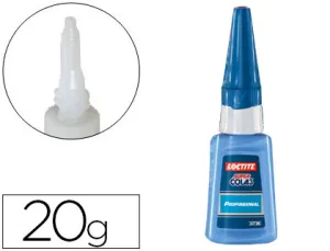 Super Glue Profesional 20 G. Loctite