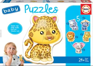 Baby Puzzles Piezas Animales Salvajes