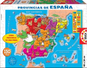 Puzzle 150 Provincias España Educa