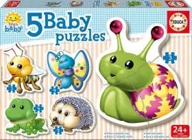 Baby Puzzles Piezas Animales Bosque