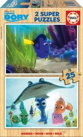 Puzzle 25 Piezas Buscando a Dory Educa Puzzles Piezas