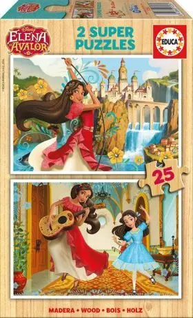 Puzzle Madera 25 Elena Avalor Educa Puzzles Piezas