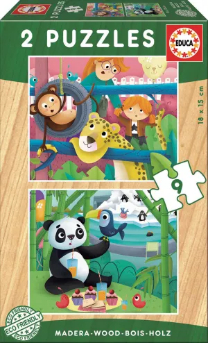2X9 Animales del Zoo Fsc(R)