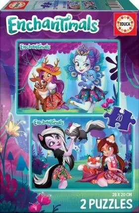 Puzzle 2X20 Enchantimals Educa Puzzles Piezas