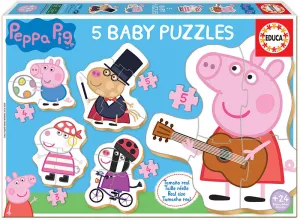 Baby Peppa Pig 2 Puzzle Educa Puzzles Piezas