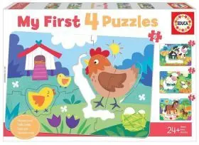 Puzzle Mamás y Bebés My First Puzzle
