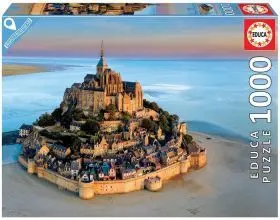 Puzzle 1000 Mont Saint Michel Fsc(R Educa