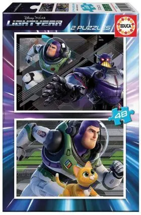 Puzzle 2X48 Lightyear Fsc(R) Educa