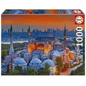 Puzzle 1000 Mezquita Azul, Estambul Educa