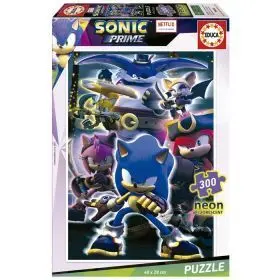 Puzzle 300 Sonic Prime Neon Educa