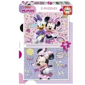 Puzzle 2X48 Minnie Fsc(R) Educa