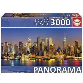 Puzzle 3000 Skyline New York Panor Educa