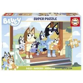 Puzzle 100 Bluey Madera Educa