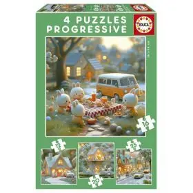 Puzzle Progressive Bunny City Fsc Educa